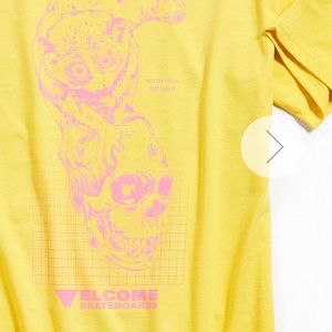 Welcome skateboards T shirt. Size Large